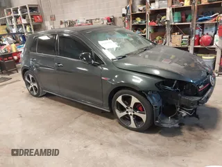 2015 Volkswagen Golf GTI Autobahn with VIN 3VW4T7AU0FM009027, listed as a IAAI auction lot 41287192 with 146,926 mi miles. Bid and sale history available at carsss.com. Image 1.