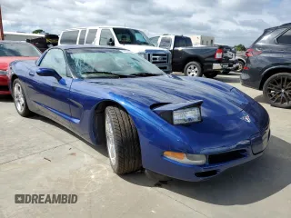 2004 Chevrolet Corvette with VIN 1G1YY22G645132389, listed as a Copart auction lot 74123514 with 0 mi miles and Non Repairable. Bid and sale history available at carsss.com. Image 4.