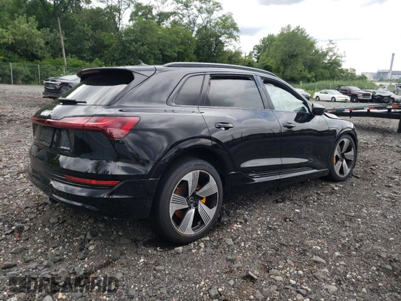 2023 Audi e-tron Premium Plus with VIN WA1LAAGE2PB007879, listed as a Copart auction lot 63622544 with Not provided miles and Salvage title. Bid and sale history available at DreamBid. Image 3.