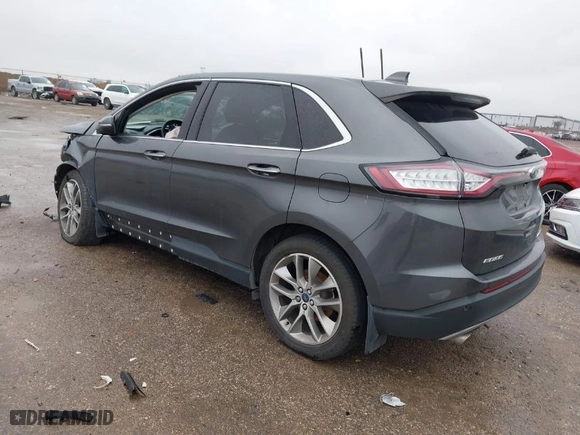 2018 Ford Edge Titanium with VIN 2FMPK4K94JBC51062, listed as a IAAI auction lot 41542533 with 76,652 mi miles. Bid and sale history available at carsss.com. Image 3.