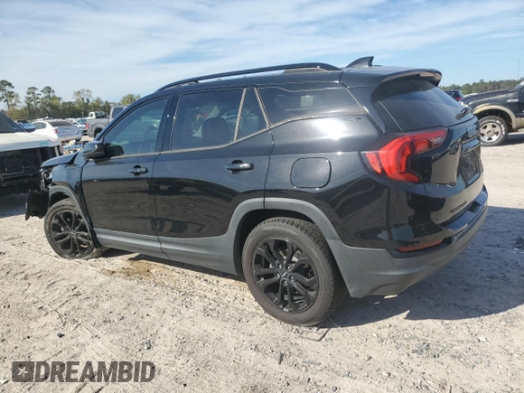 2020 GMC Terrain SLE with VIN 3GKALMEV5LL156084, listed as a Copart auction lot 82902644 with 34,221 mi miles and Clean Title. Bid and sale history available at carsss.com. Image 2.