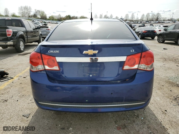 2012 Chevrolet Cruze LT w/1LT with VIN 1G1PF5SC6C7372383, listed as a Copart auction lot 51278675 with 139,228 mi miles and Salvage Title. Bid and sale history available at carsss.com. Image 6.