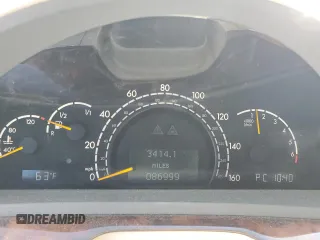 2006 Mercedes-Benz S 500 with VIN WDBNG75JX6A483736, listed as a Copart auction lot 53424695 with 86,999 mi miles and Salvage Title. Bid and sale history available at DreamBid. Image 9.