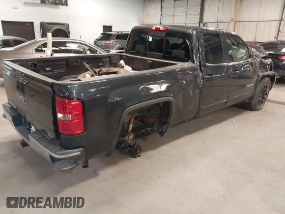 2017 GMC Sierra 1500 SLE z VIN 1GTV2MEC2HZ194077, wystawiony jako IAAI lot #41509400 z przebiegiem Nie podano mil oraz . Historia ofert i sprzedaży dostępna na DreamBid. Obrazek 4.