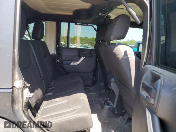 2017 Jeep Wrangler Unlimited Sahara with VIN 1C4BJWEG1HL541650, listed as a Copart auction lot 54393255 with 184,323 mi miles and Clean title. Bid and sale history available at DreamBid. Image 11.