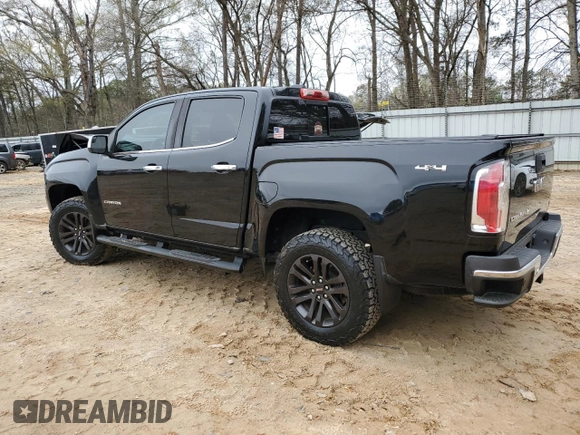 2020 GMC Canyon 4WD SLT with VIN 1GTG6DEN4L1130421, listed as a Copart auction lot 49883405 with 49,142 mi miles and Salvage Title. Bid and sale history available at carsss.com. Image 2.