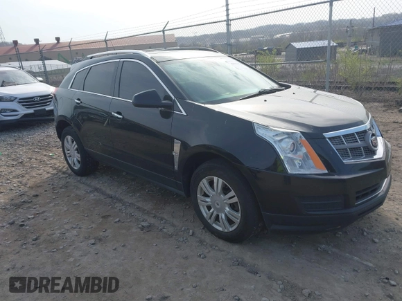 2011 Cadillac SRX Luxury Collection with VIN 3GYFNAEY1BS602377, listed as a IAAI auction lot 42053812 with 261,653 mi miles. Bid and sale history available at carsss.com. Image 1.