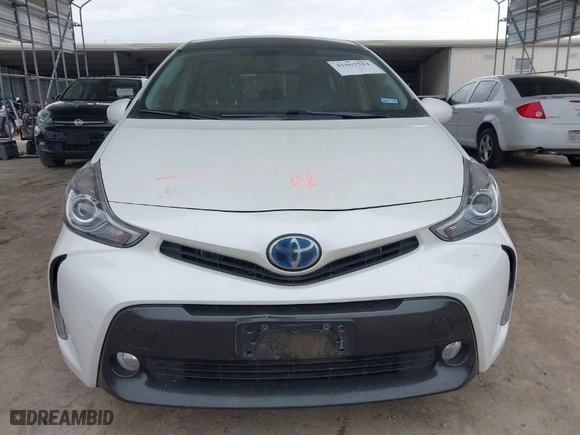 2017 Toyota Prius v Two with VIN JTDZN3EU0HJ071095, listed as a IAAI auction lot 41567524 with 46,892 mi miles. Bid and sale history available at carsss.com. Image 13.