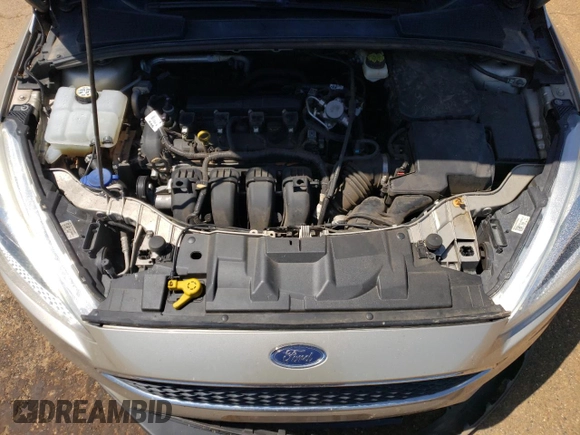 2017 Ford Focus SE with VIN 1FADP3F26HL295581, listed as a Copart auction lot 52158745 with 104,453 mi miles and Salvage title. Bid and sale history available at DreamBid. Image 11.