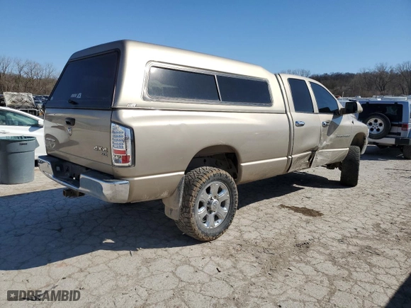 2005 Dodge Ram 3500 SLT with VIN 3D7LS38C55G795448, listed as a Copart auction lot 49448295 with 291,415 mi miles and Salvage Title. Bid and sale history available at carsss.com. Image 3.