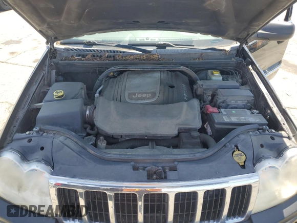 2005 Jeep Grand Cherokee Limited with VIN 1J8HR58265C699077, listed as a Copart auction lot 58490185 with 163,280 mi miles and Salvage title. Bid and sale history available at DreamBid. Image 12.