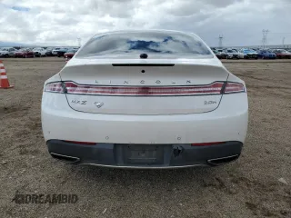 2017 Lincoln MKZ Hybrid Premiere with VIN 3LN6L5KU3HR609329, listed as a Copart auction lot 49165535 with Not Provided miles and Salvage Title. Bid and sale history available at carsss.com. Image 6.