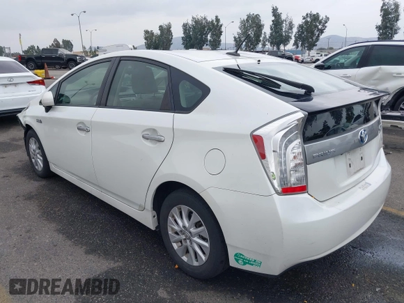2012 Toyota Prius with VIN JTDKN3DP5C3003868, listed as a IAAI auction lot 42788584 with 148,769 mi miles and . Bid and sale history available at DreamBid. Image 3.