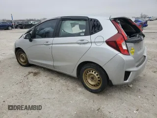 2015 Honda Fit LX with VIN 3HGGK5G52FM740860, listed as a Copart auction lot 44438335 with Not Provided miles and Salvage Title. Bid and sale history available at carsss.com. Image 2.