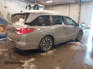 2023 Honda Odyssey EX-L with VIN 5FNRL6H6XPB040933, listed as a IAAI auction lot 41628662 with 29,256 mi miles. Bid and sale history available at carsss.com. Image 4.