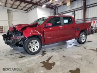 2021 Chevrolet Colorado 2WD LT with VIN 1GCGSCEN4M1210339, listed as a Copart auction lot 48619974 with 66,613 mi miles and Non Repairable. Bid and sale history available at carsss.com. Image 1.