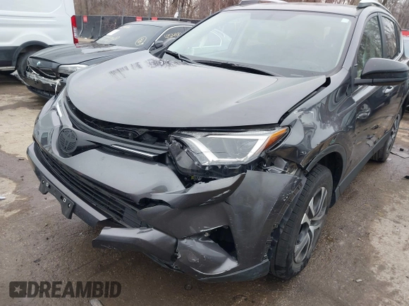 2016 Toyota RAV4 LE with VIN 2T3BFREV6GW536585, listed as a IAAI auction lot 41524586 with 30,745 mi miles. Bid and sale history available at carsss.com. Image 6.