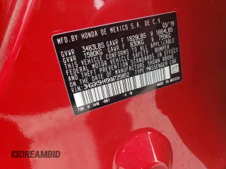 2019 Honda Fit LX с VIN 3HGGK5H45KM725852, выставлен на аукционе Copart как лот 61031615 с пробегом 51 357 миль миль и Списание • Salvage title. История ставок и продаж доступна на DreamBid. Изображение 13.