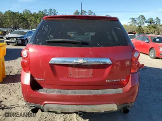 2015 Chevrolet Equinox LTZ with VIN 2GNFLDE37F6268014, listed as a Copart auction lot 48828325 with 123,895 mi miles and Salvage Title. Bid and sale history available at carsss.com. Image 6.