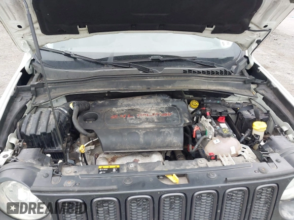 2017 Jeep Renegade Trailhawk with VIN ZACCJBCB5HPE81453, listed as a IAAI auction lot 42324446 with 99,710 mi miles and . Bid and sale history available at DreamBid. Image 10.