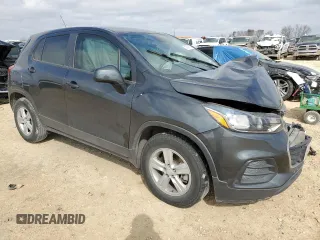 2020 Chevrolet Trax LS with VIN 3GNCJKSB1LL226826, listed as a Copart auction lot 51091065 with 54,592 mi miles and Salvage Title. Bid and sale history available at DreamBid. Image 4.