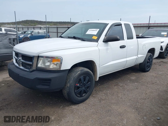 2008 Dodge Dakota ST with VIN 1D7HE22K98S565237, listed as a IAAI auction lot 41908055 with 242,270 mi miles and . Bid and sale history available at carsss.com. Image 18.