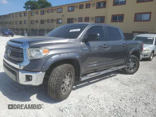 2014 Toyota Tundra SR5 z VIN 5TFDW5F19EX376160, wystawiony jako Copart lot #55012555 z przebiegiem 166 708 mil mil oraz Nie do naprawy • Non repairable. Historia ofert i sprzedaży dostępna na DreamBid. Obrazek 1.