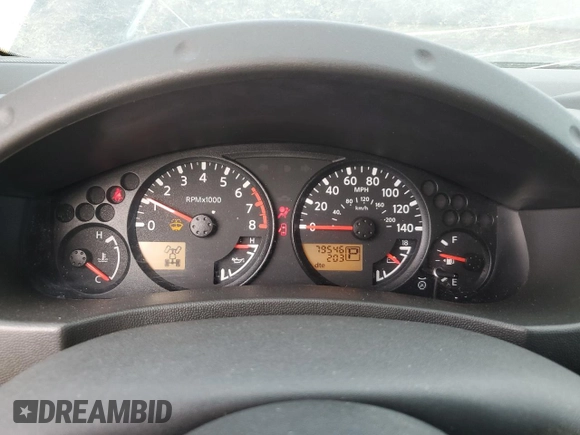 2005 Nissan Frontier LE with VIN 1N6AD06W65C405433, listed as a Copart auction lot 50360665 with 79,546 mi miles and Salvage title. Bid and sale history available at DreamBid. Image 9.
