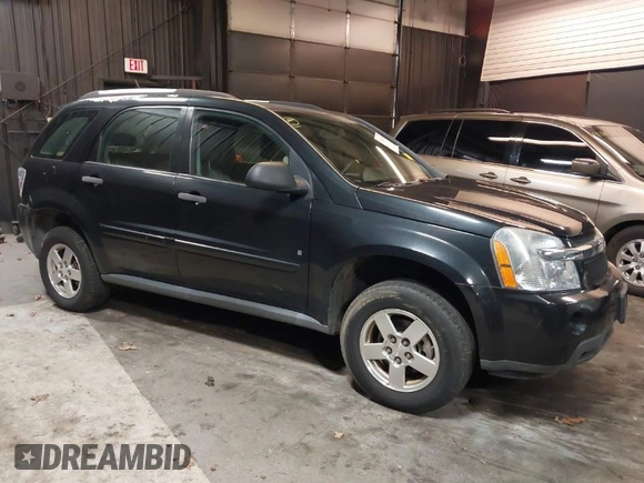 2008 Chevrolet Equinox LS with VIN 2CNDL13F386340367, listed as a IAAI auction lot 41744139 with 47,763 mi miles. Bid and sale history available at carsss.com. Image 1.