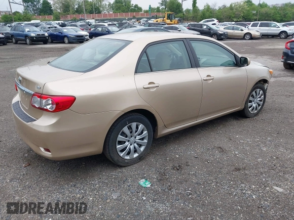 2013 Toyota Corolla L with VIN 2T1BU4EE8DC018511, listed as a IAAI auction lot 42174227 with 158,939 mi miles. Bid and sale history available at carsss.com. Image 4.