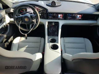 2023 Porsche Taycan GTS with VIN WP0AD2Y15PSA47317, listed as a Copart auction lot 69189394 with 36,246 mi miles and Salvage Title. Bid and sale history available at DreamBid. Image 8.