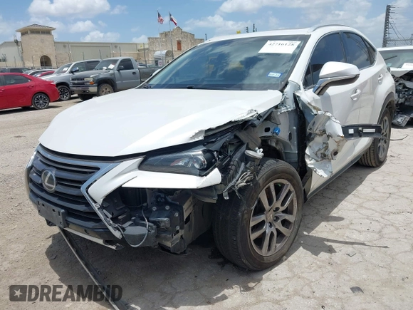 2016 Lexus NX 200t with VIN JTJYARBZ3G2039659, listed as a IAAI auction lot 42716128 with 158,220 mi miles and . Bid and sale history available at DreamBid. Image 6.