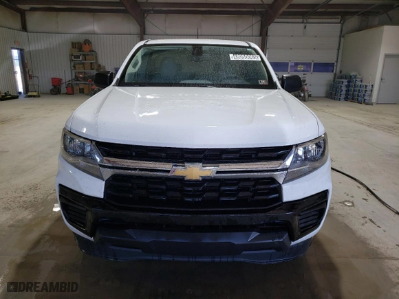 2022 Chevrolet Colorado 2WD Work Truck with VIN 1GCHSBEA9N1126210, listed as a Copart auction lot 48060065 with 145,514 mi miles and Clean Title. Bid and sale history available at carsss.com. Image 5.