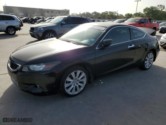 2009 Honda Accord Cpe EX-L with VIN 1HGCS228X9A006094, listed as a Copart auction lot 63284224 with NaN miles and Salvage Title. Bid and sale history available at carsss.com. Image 1.