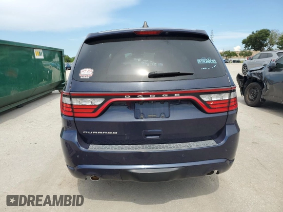 2014 Dodge Durango SXT with VIN 1C4RDHAG8EC520233, listed as a Copart auction lot 62555885 with 47,277 mi miles and Salvage title. Bid and sale history available at DreamBid. Image 6.