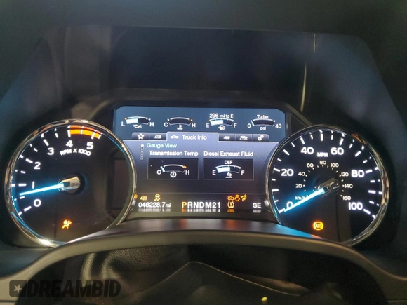 2019 Ford Super Duty F-250 SRW XL with VIN 1FT7W2BT2KEF67641, listed as a Copart auction lot 54548755 with 46,228 mi miles and Salvage Title. Bid and sale history available at carsss.com. Image 9.