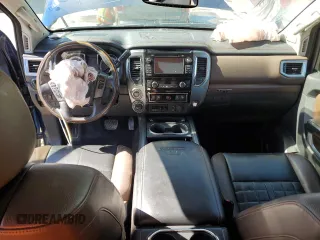 2017 Nissan Titan XD PRO-4X with VIN 1N6BA1F41HN575936, listed as a Copart auction lot 49919955 with 115,416 mi miles and Salvage Title. Bid and sale history available at carsss.com. Image 8.