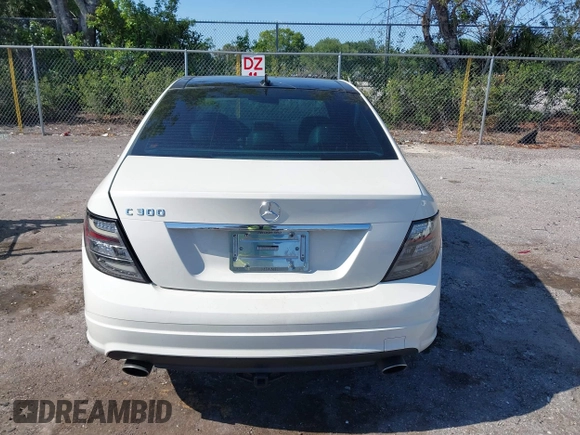 2011 Mercedes-Benz C-Class C 300 Sport with VIN WDDGF5EB3BR152220, listed as a IAAI auction lot 42030611 with 133,702 mi miles. Bid and sale history available at carsss.com. Image 16.
