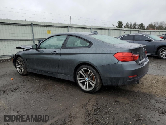 2015 BMW 4 Series 428i xDrive with VIN WBA3N9C56FK246149, listed as a Copart auction lot 52175015 with 45,236 mi miles and Salvage title. Bid and sale history available at DreamBid. Image 2.