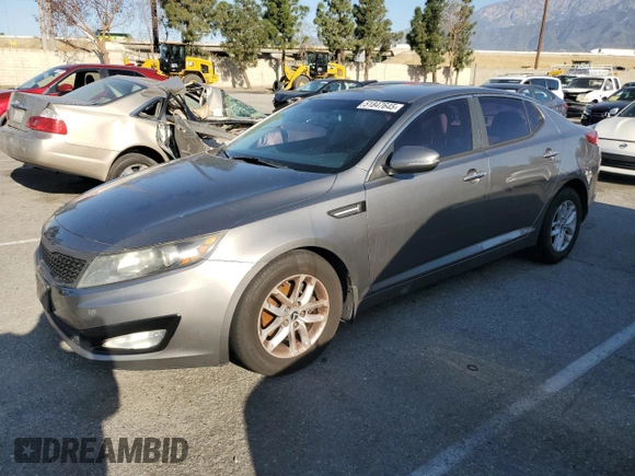 2013 Kia Optima LX with VIN 5XXGM4A76DG184936, listed as a Copart auction lot 51847645 with 134,696 mi miles and Clean Title. Bid and sale history available at carsss.com. Image 1.
