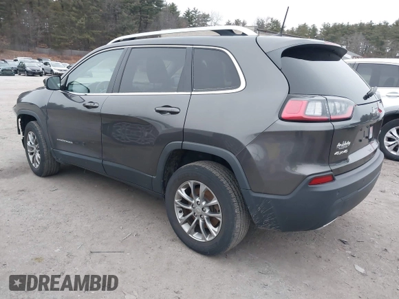 2020 Jeep Cherokee Altitude with VIN 1C4PJMLX8LD524764, listed as a IAAI auction lot 41076385 with 25,611 mi miles. Bid and sale history available at carsss.com. Image 3.