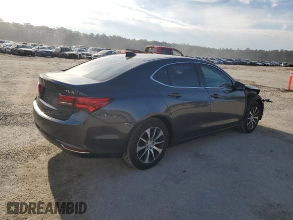 2016 Acura TLX with VIN 19UUB1F39GA006985, listed as a Copart auction lot 45708095 with 144,251 mi miles and Salvage Title. Bid and sale history available at carsss.com. Image 3.
