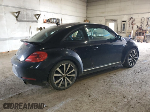 2012 Volkswagen Beetle Turbo with VIN 3VWVA7AT3CM630324, listed as a Copart auction lot 55436855 with 223,015 mi miles and Clean Title. Bid and sale history available at DreamBid. Image 3.
