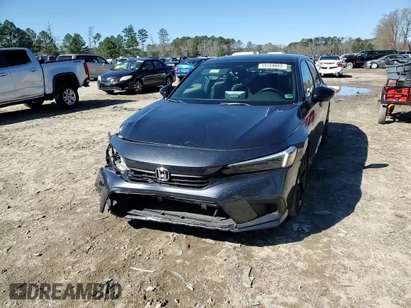 2022 Honda Civic Sport z VIN 2HGFE2F53NH592492, wystawiony jako Copart lot #49188085 z przebiegiem 16 092 mil mil oraz Szkoda całkowita • Salvage title. Historia ofert i sprzedaży dostępna na DreamBid. Obrazek 11.