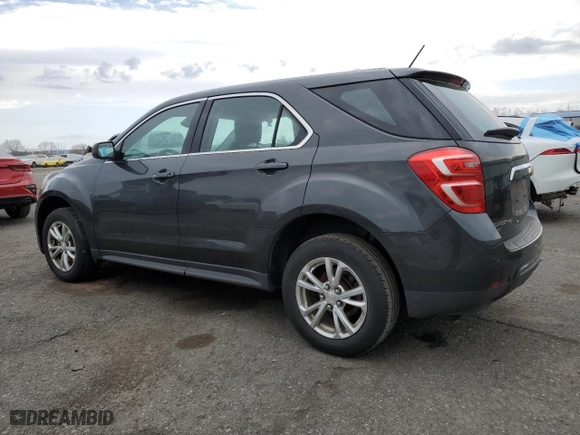 2017 Chevrolet Equinox LS with VIN 2GNFLEEK4H6156321, listed as a Copart auction lot 53116845 with 178,667 mi miles and Clean Title. Bid and sale history available at carsss.com. Image 2.