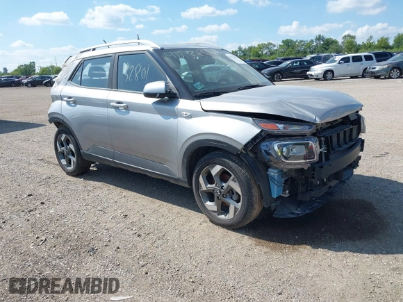 2024 Hyundai Venue Limited with VIN KMHRC8A37RU306393, listed as a IAAI auction lot 41532801 with 11,605 mi miles and . Bid and sale history available at DreamBid. Image 1.