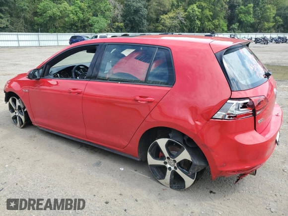 2015 Volkswagen Golf GTI S with VIN 3VW5T7AU9FM021195, listed as a Copart auction lot 66187644 with 61,334 mi miles and Salvage Title. Bid and sale history available at carsss.com. Image 2.