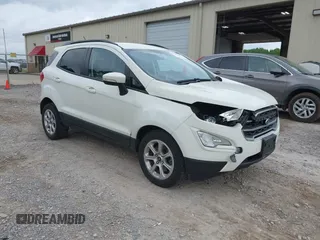 2021 Ford EcoSport SE with VIN MAJ3S2GE9MC448347, listed as a IAAI auction lot 42289292 with 39,874 mi miles and . Bid and sale history available at DreamBid. Image 1.