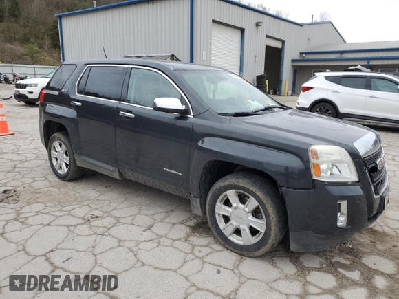 2013 GMC Terrain SLE with VIN 2GKFLREK3D6425620, listed as a Copart auction lot 49334845 with 197,435 mi miles and Salvage Title. Bid and sale history available at carsss.com. Image 4.