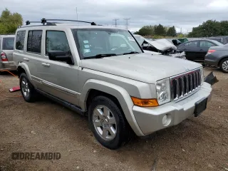 2007 Jeep Commander Limited with VIN 1J8HG58267C623478, listed as a Copart auction lot 72566894 with 136,996 mi miles and Salvage title. Bid and sale history available at DreamBid. Image 4.